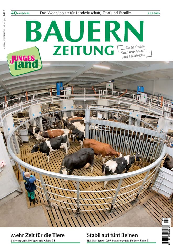 Bauernzeitung Ausgabe 40, Schwerpunkt Melktechnik, Everma