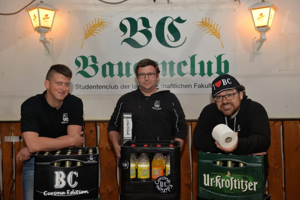 Aktive des Bauernclubs in Halle