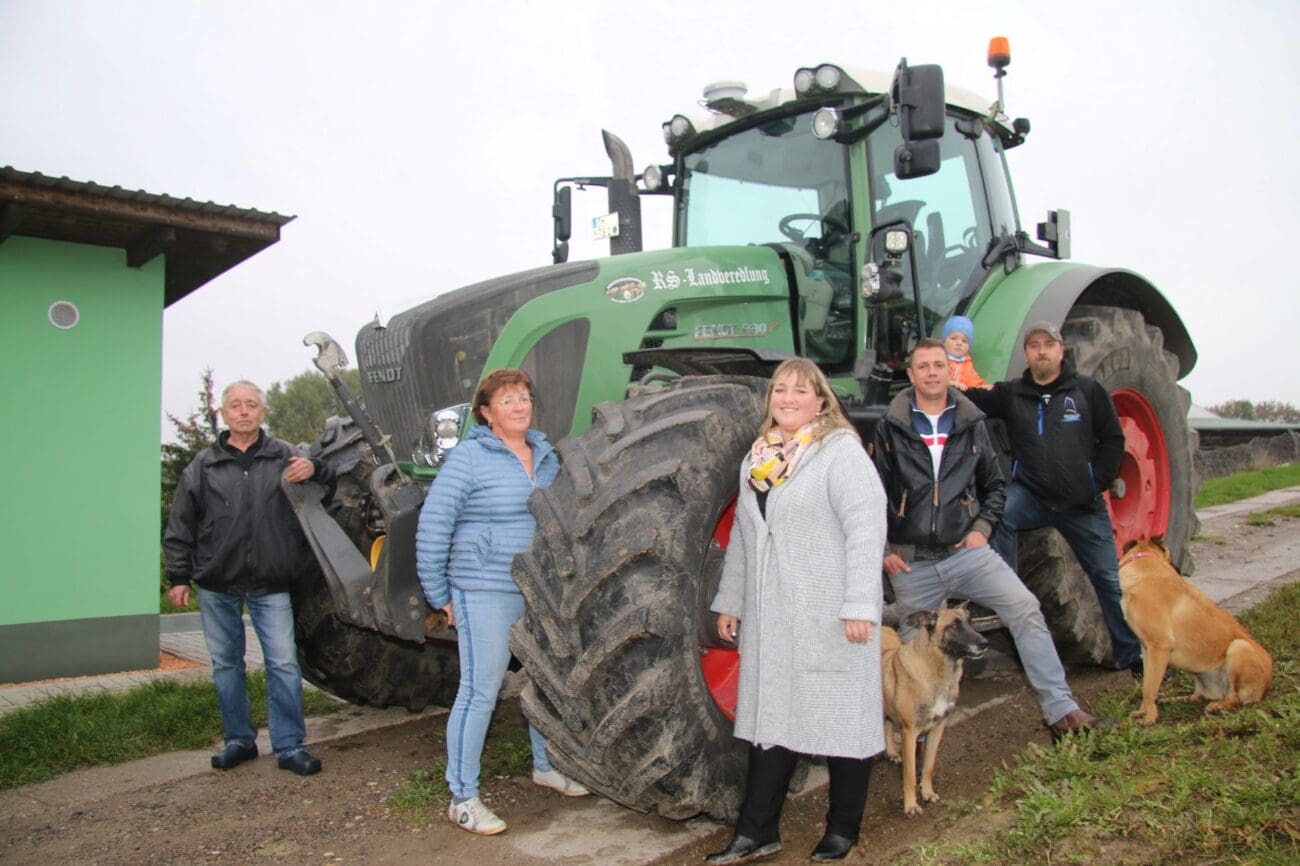 Gruppenfoto der Famile Stoltenfeld.