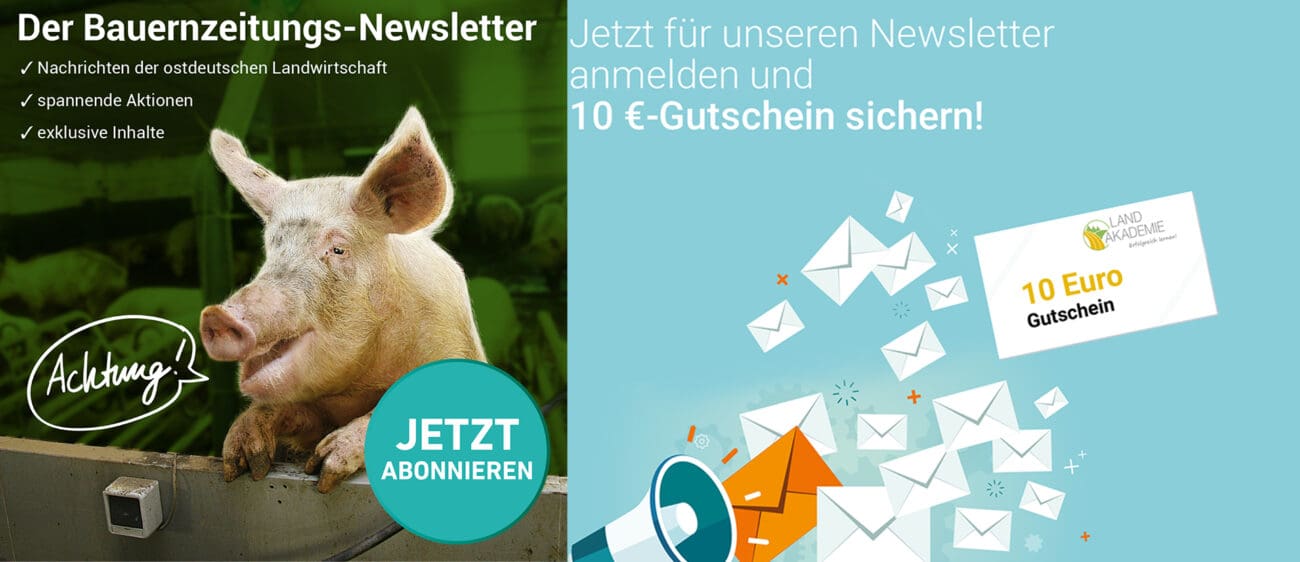 Bauernzeitung Newsletter abonnieren