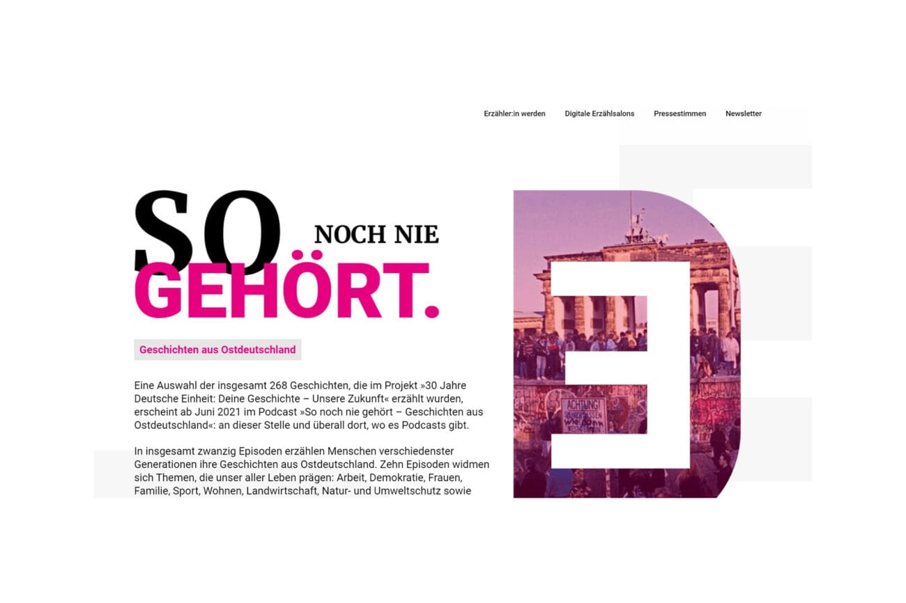 Screenshot des Projekts