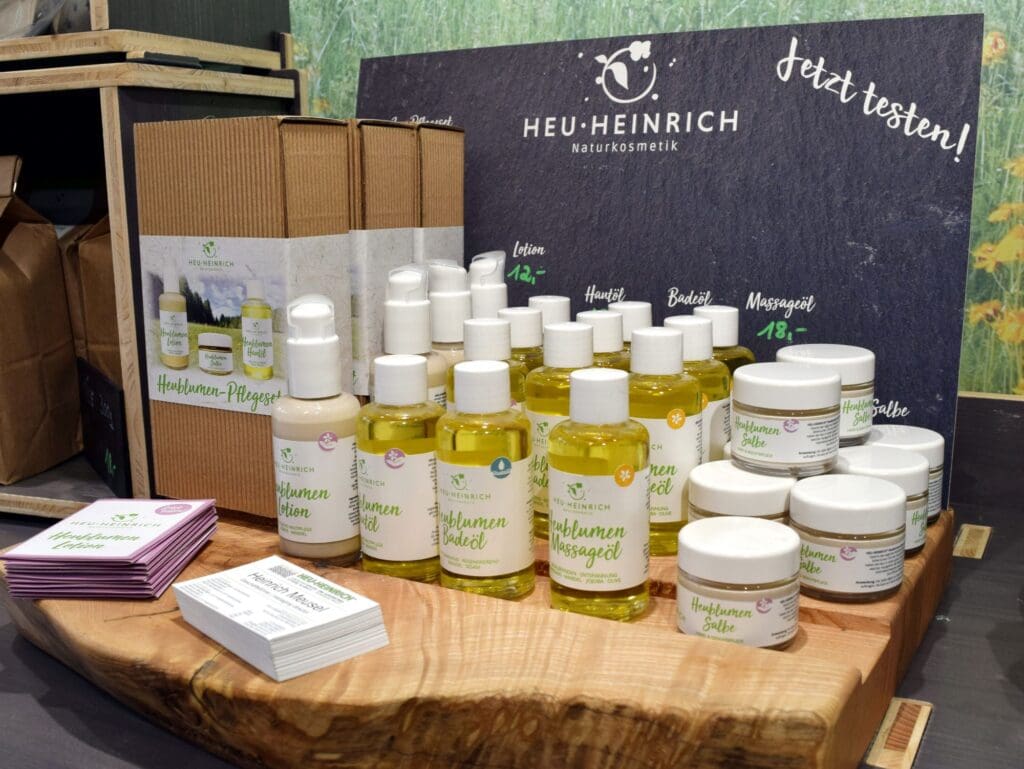 Naturkosmetik mit Heublumen