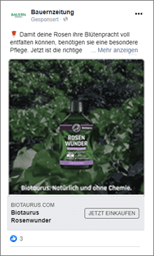 Bauernzeitung Social Ad - Bildanzeige