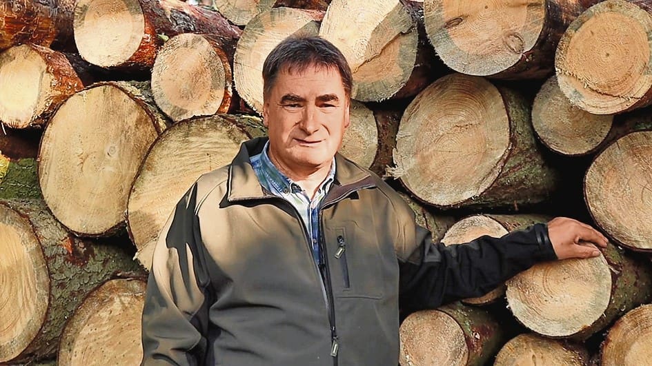 Enno Rosenthal, Vorsitzender der Waldbauernschule Brandenburg.