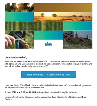 Bauernzeitung StandAlone-Newsletter