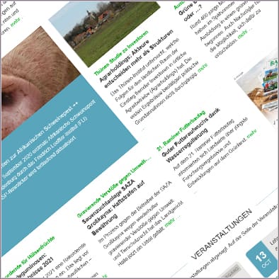 Werbung auf der Bauernzeitung-Website