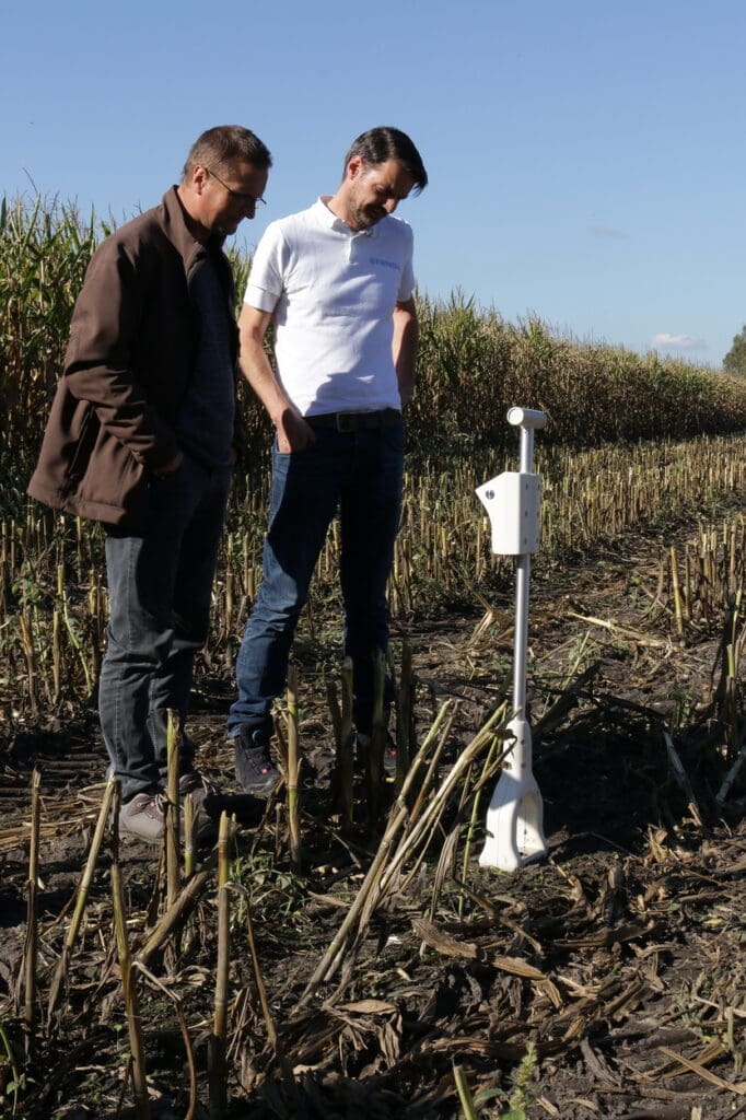 Das Messergebnis des FarmLab  von Stenon kommt aus der Cloud.  Lange warten muss man darauf  nicht, wenn das Internet stabil  genug ist.