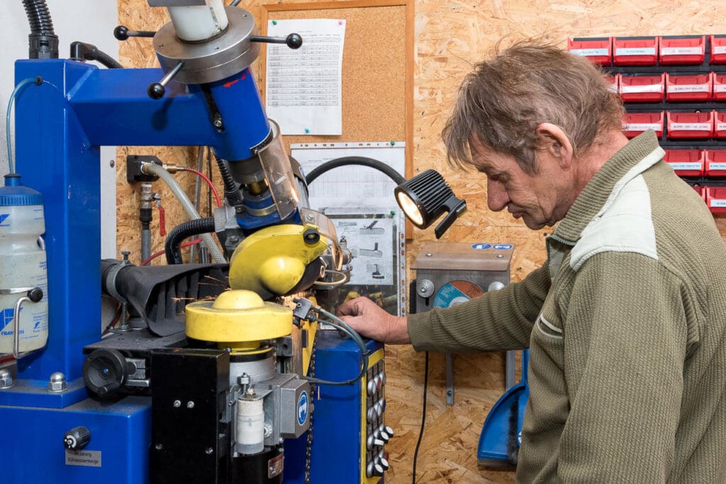 Timbercut Ketten schärfen Service 