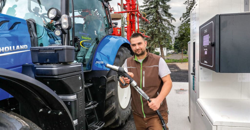 CNG-Tankstelle in Thüringen