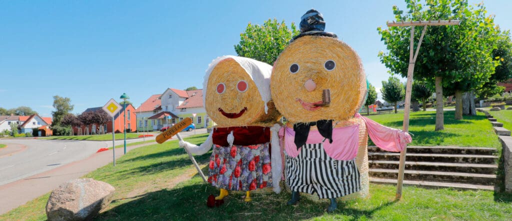 Strohpuppen in Mecklenburg-Vorpommern
