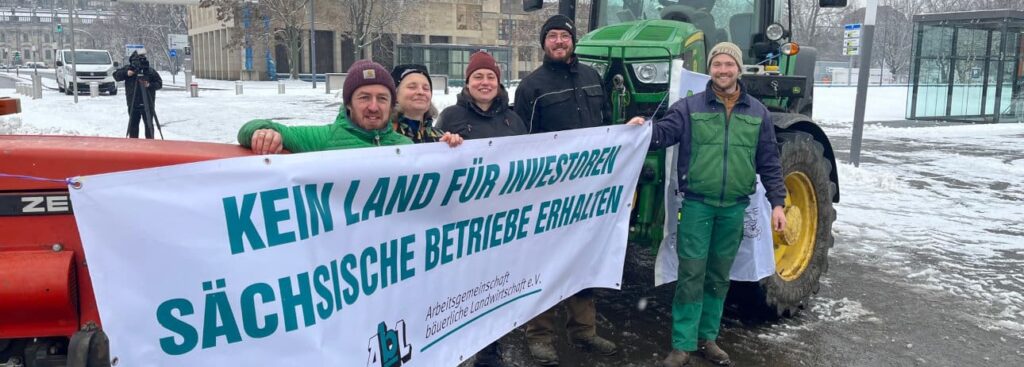 Agrarstrukturgesetz Demo AbL