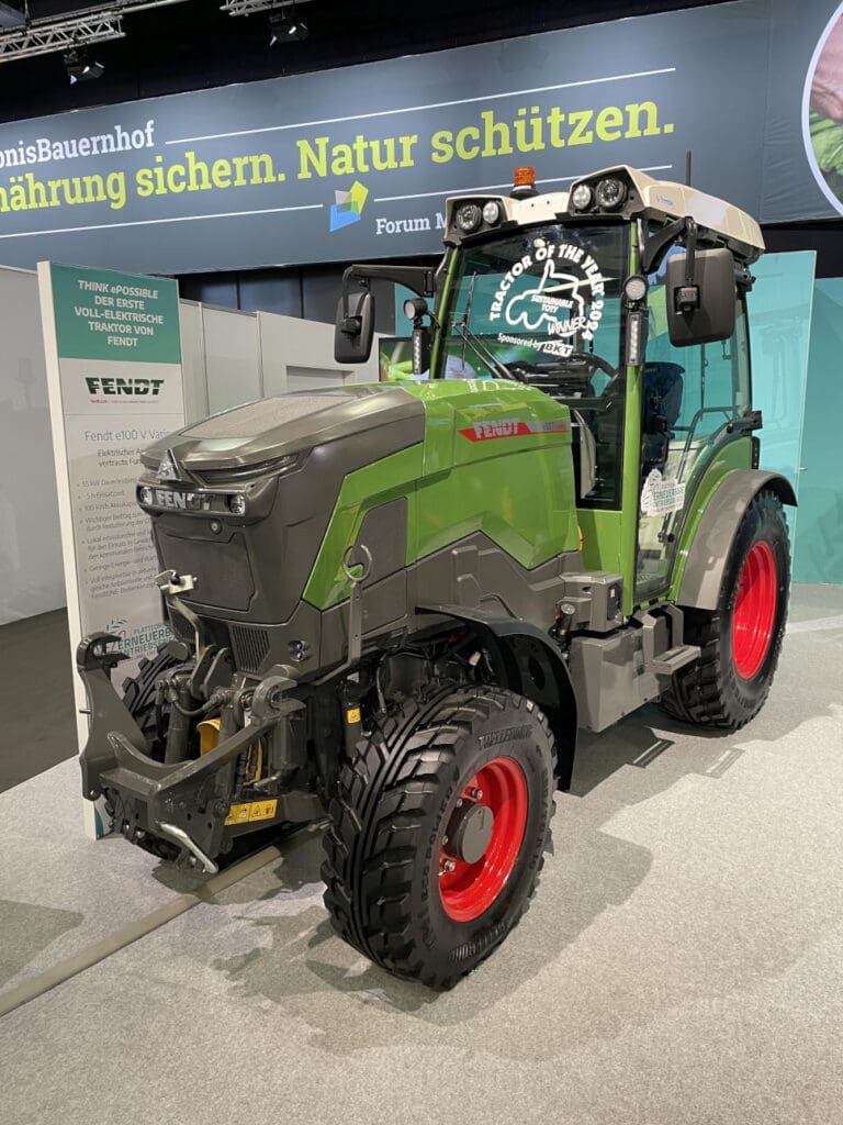 Traktor von Fendt auf der Grünen Messe 2024 in Berlin