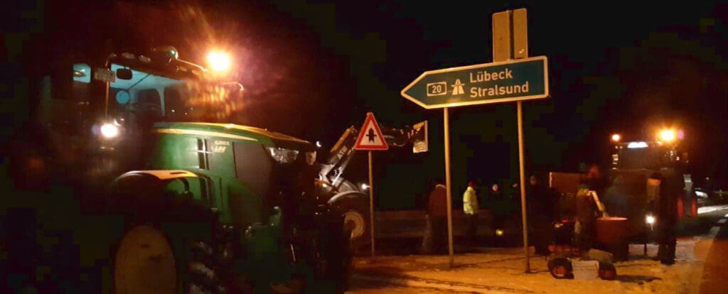 Bauern-Protest in Mecklenburg-Vorpommern