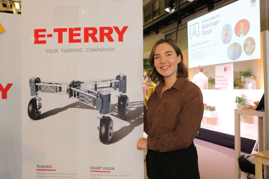 Grüne Woche E-Terry autonomer Feldroboter