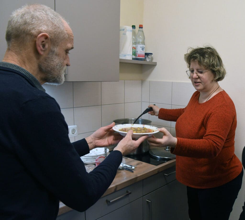 Die Suppenküche im Ortsteil Altes Lager in Niedergörsdorf