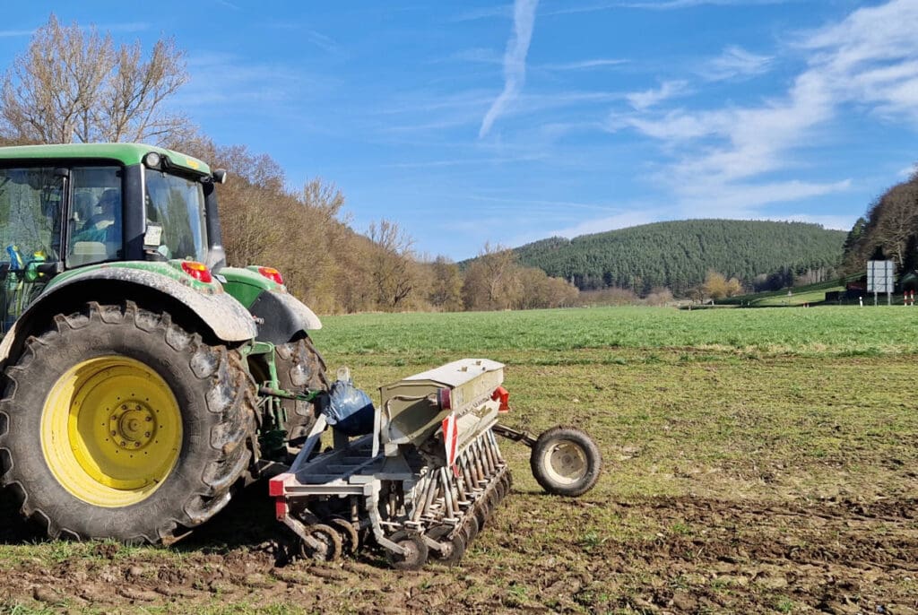 Saxonia UGA 3 auf dem Feld