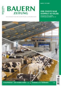 Bau24_46_Titelseite Bauernzeitung Ausgabe 46/2024