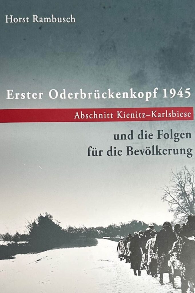 Cover des Buches „Erster Oderbrückenkopf 1945 und die Folgen für die Bevölkerung“