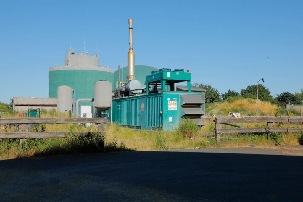Auch eine Biogasanlage gehört zur Agrargenossenschaft Memmendorf.