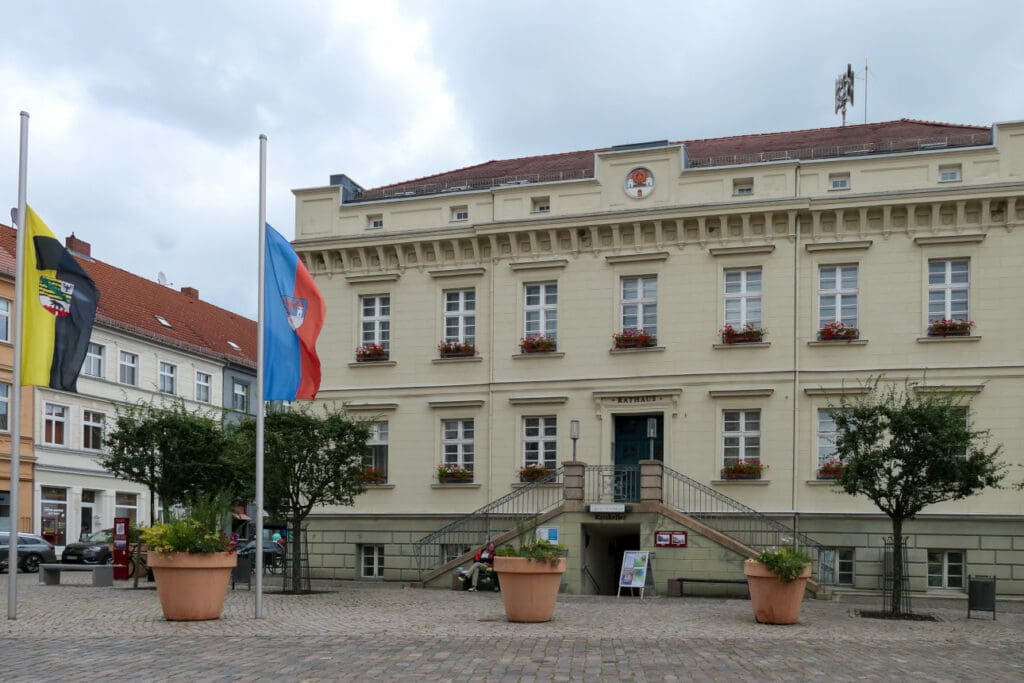 Das Rathaus von Havelberg.